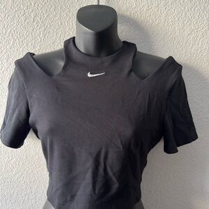 Nike Cut-Out Crop Top
